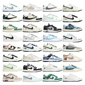 Nike Dunk limited edition versatile casual sports shoes sneakers-2977  