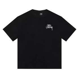 STU Black No. 8 Loose Summer Casual T-shirt(38 styles)-1872