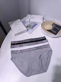 Calvin Klein CK Women's Fashion Solid Color Sexy Triangle Briefs Underwear 3pcs(5 styles)-2412