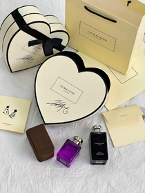 Jo Malone two-piece set 520 love purple rose and pure wood and cedar perfume-3002  